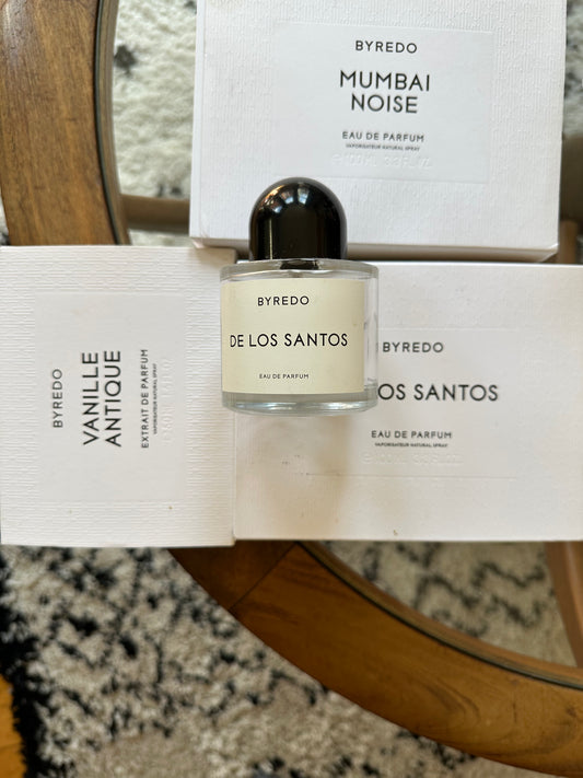 £4.25 Byredo De los santos sample  2ml 3ml 7.5ml